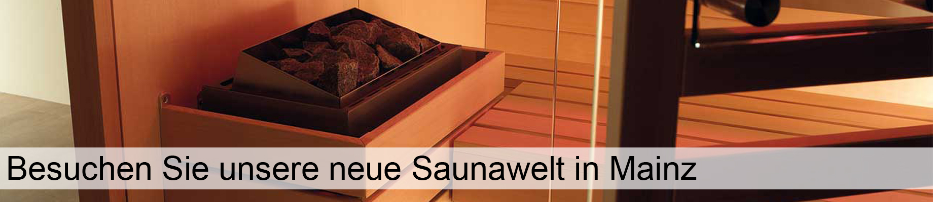 Saunawelt Ausstellung Sauna Mainz